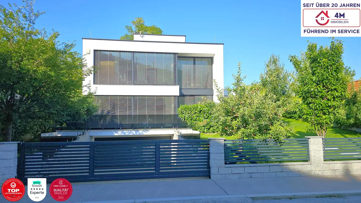 ✨7 Zimmer Luxus‑Villa auf Eigengrund – High‑End‑Qualität, intelligente Haustechnik & Alte Donau-Nähe 🌿
