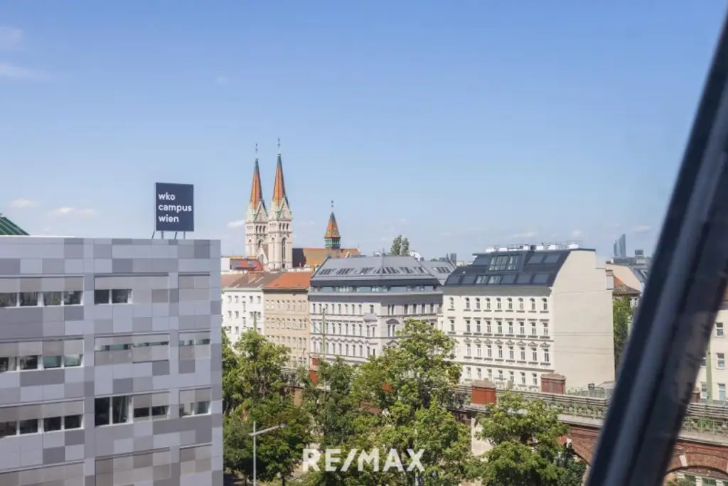 Herrliche DG-Maisonette mit 2 Hof-Terrassen bei der Volksoper, Währinger Straße