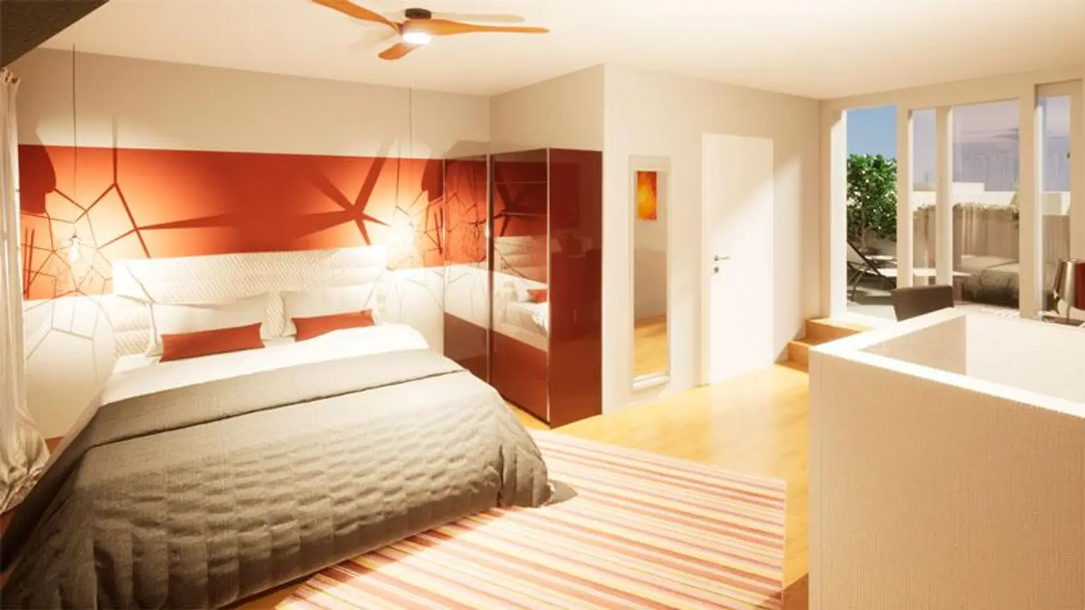 Provisionsfreies, ziegelmassives Reihenhaus mit 4 Zimmern, Keller, Terrasse, Eigengrund, Dachterrasse und Tiefgaragenplatz