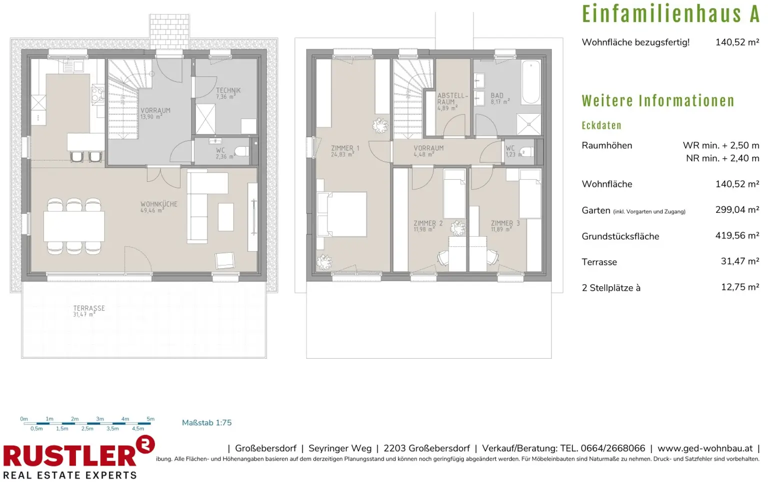 Wohnen vor den Toren Wiens – nachhaltig, modern & PROVISIONSFREI
*** Bezug 4. Quartal 2026 ***