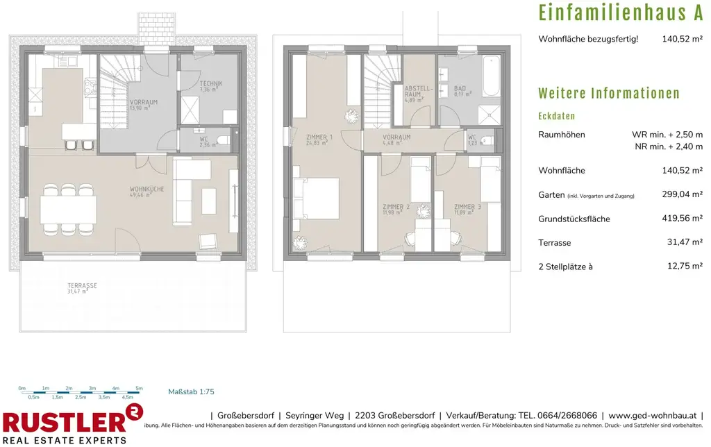 Wohnen vor den Toren Wiens – nachhaltig, modern & PROVISIONSFREI
*** Bezug 4. Quartal 2026 ***