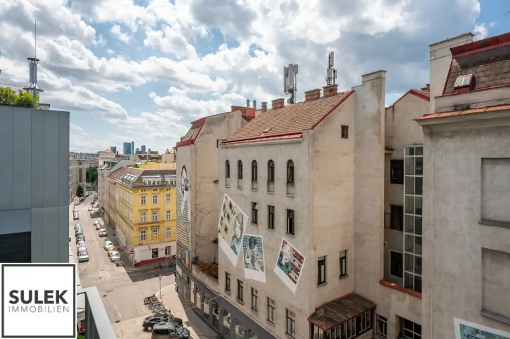 Einzigartige DG-Wohnung mit Loft-Charakter und Terrassen (rd. 165m²) inkl. atemberaubendem Fernblick