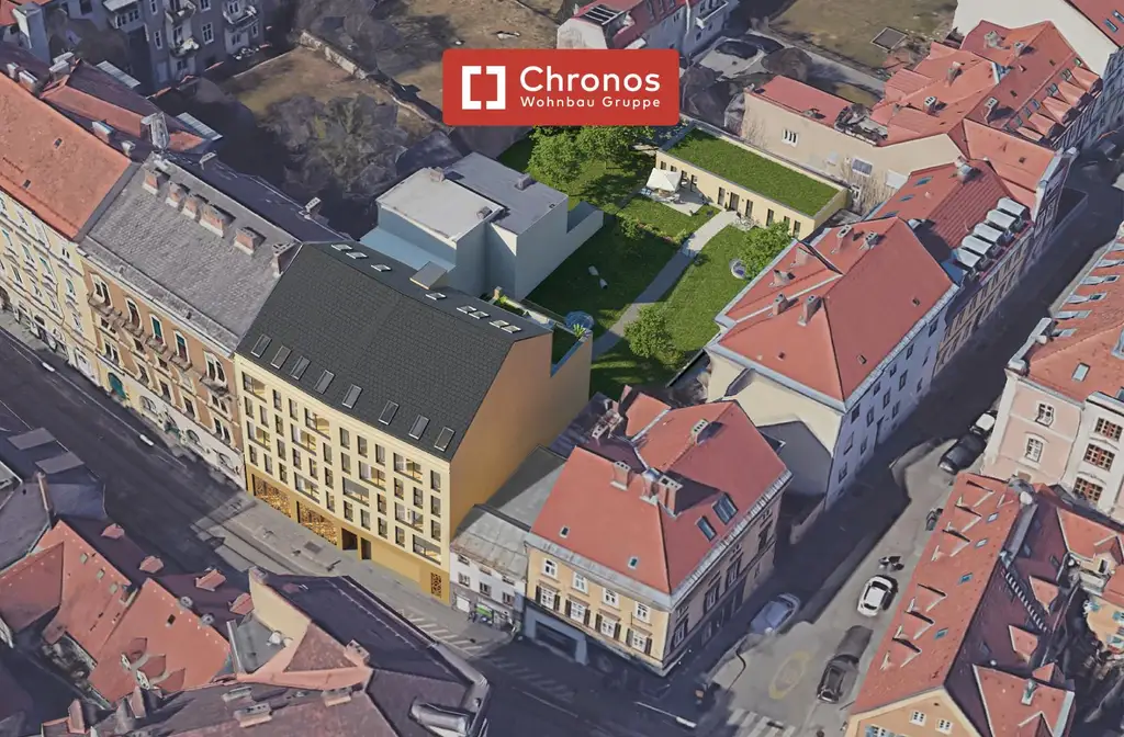 PROVISIONSFREI! Anlegerhit! Neubauprojekt 1-Zimmerwohnung direkt in der Leonhardstraße!