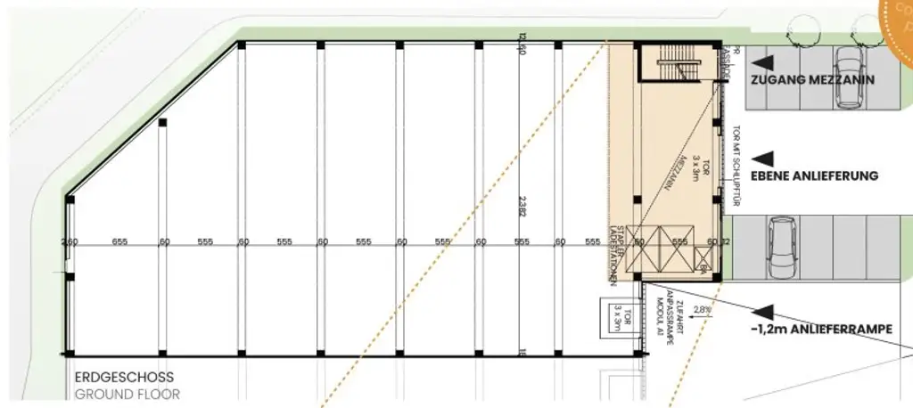 Ihr Standort für Produktion, Gewerbe, Lager oder Büro in Neusiedl am See  - ab 1207 m² Nutzfläche