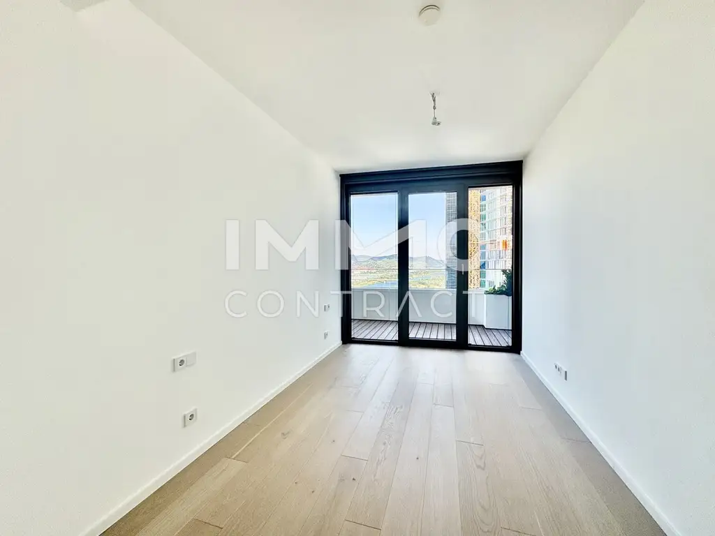 DANUBEFLATS: Stephansdom, Kahlenberg, Neue Donau - alles im Blick! Gym, Pool, Spa, Lounges, Doorman