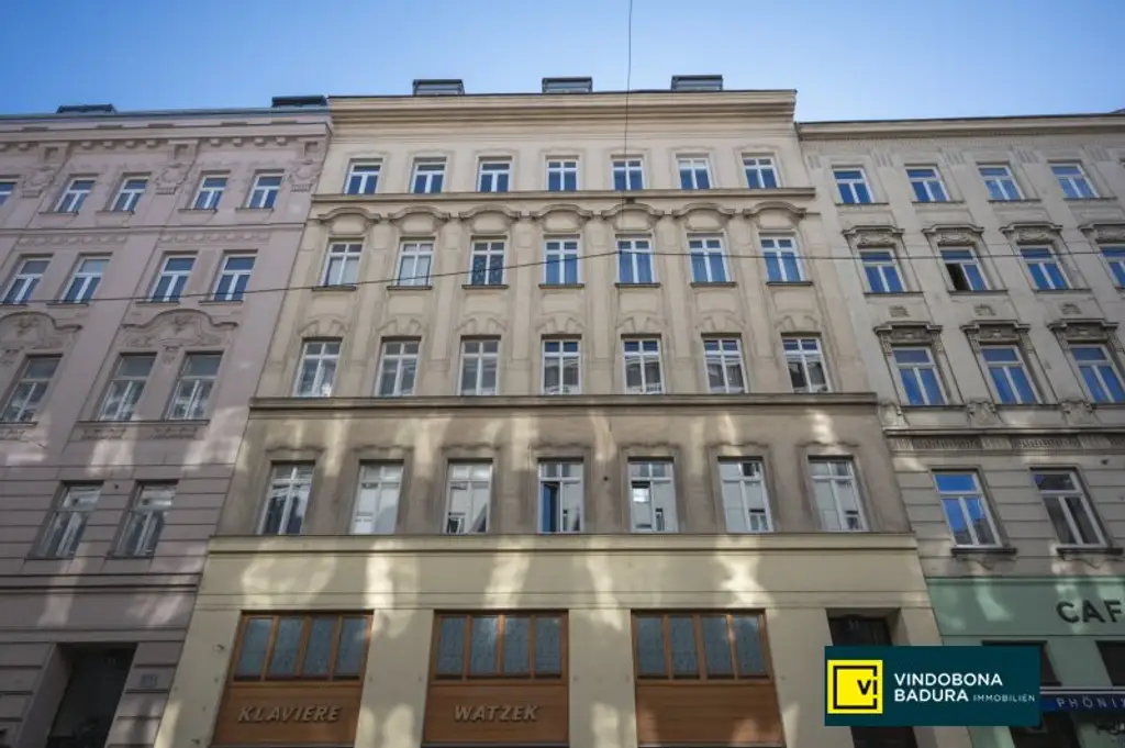 Stilvoller Altbau in der Neustiftgasse | 3-Zimmer-Wohnung mit optimaler Raumaufteilung