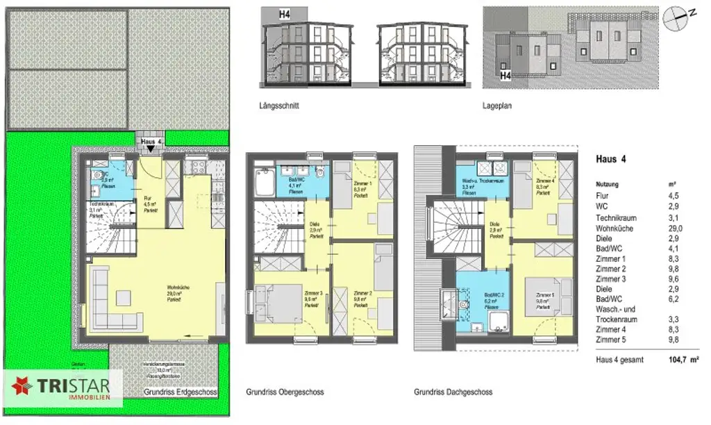 NEU! • 6 Zimmer • Familienhaus • Garten + Terrasse • Luftwärmepumpe • 1220 Wien