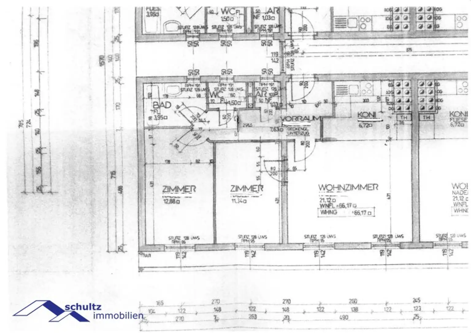 Attraktive 3-Zimmer-Dachgeschosswohnung im Zentrum von Guntramsdorf zu mieten! Überdachter Parkplatz inklusive!