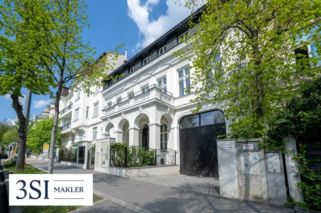 Luxus, Privatsphäre und modernste Eleganz vereint - Architektonisches Juwel in exklusiver Grünruhelage des 19. Bezirks