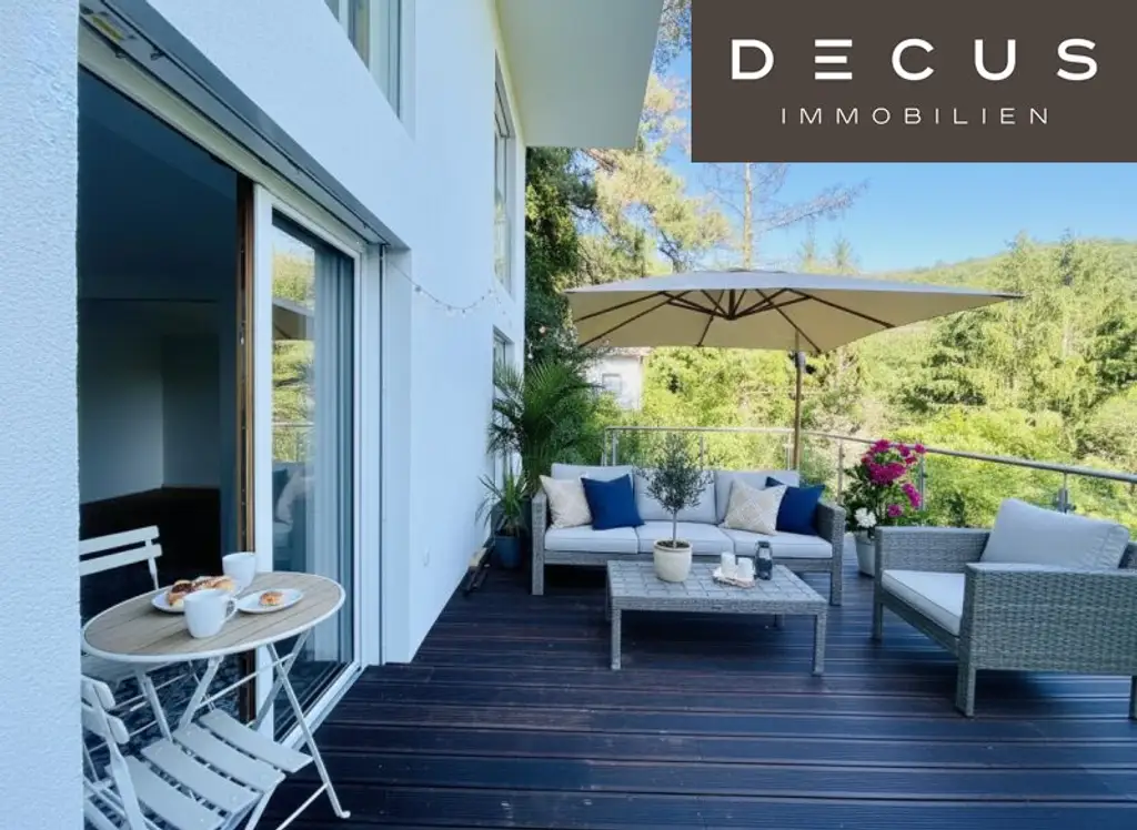 EINFAMILIENHAUS IM GRÜNEN - WALDIDYLLE IN WIEN - TERRASSEN GARTEN STELLPLATZ