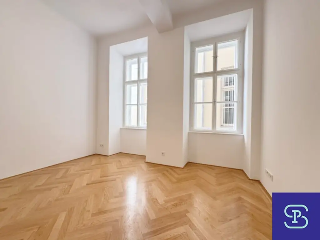 Erstbezug: 112m² Altbau mit 4 Zimmern und Einbauküche am Franziskanerplatz - 1010 Wien