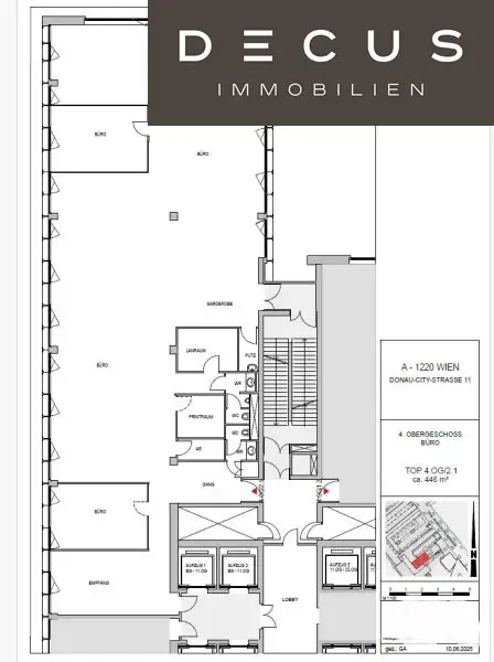 + + + ARES TOWER + + +  BÜROS MIT WEITBLICK + + +  DONAU CITY + + +