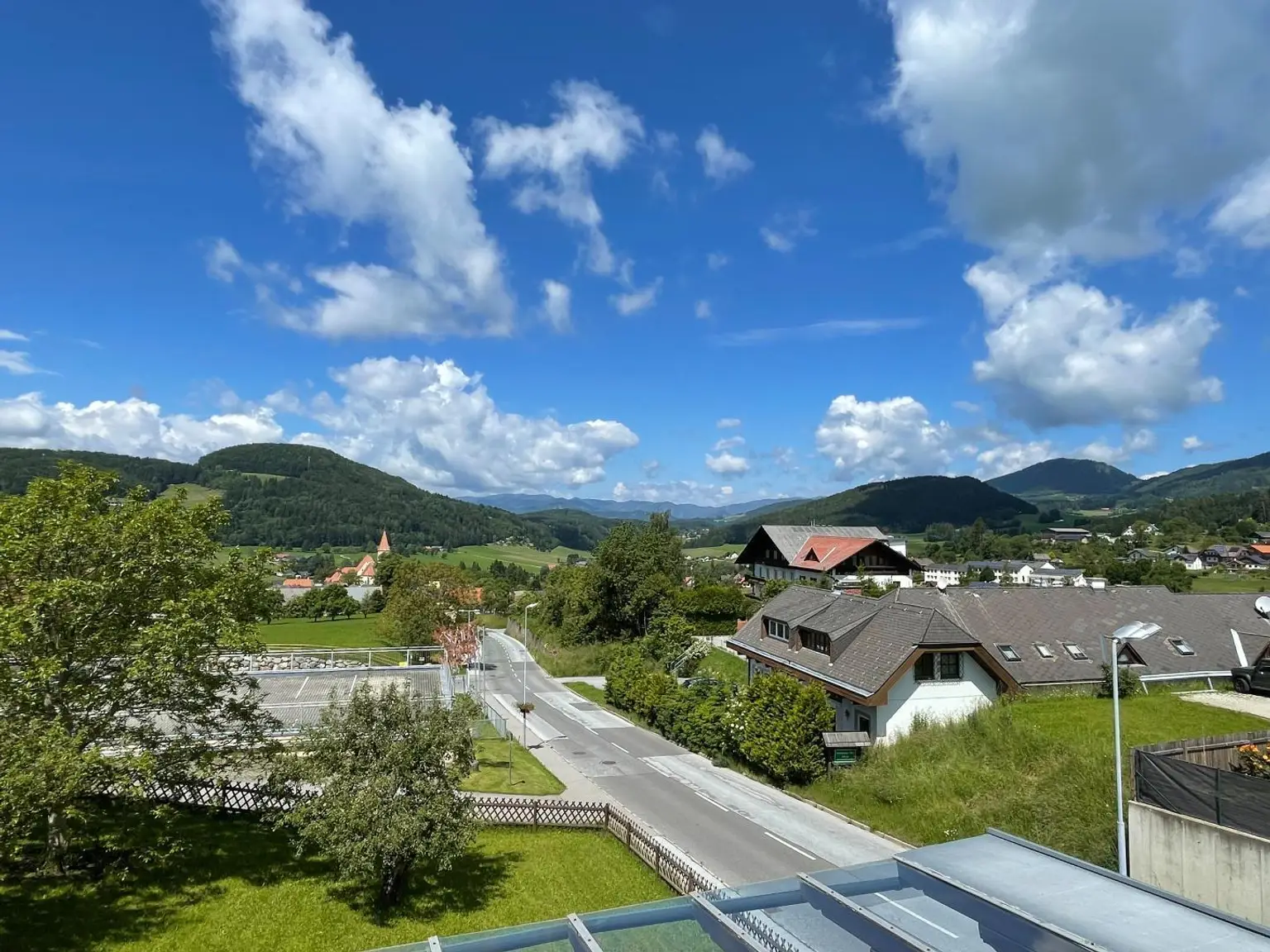 Balkonaussicht Westen
