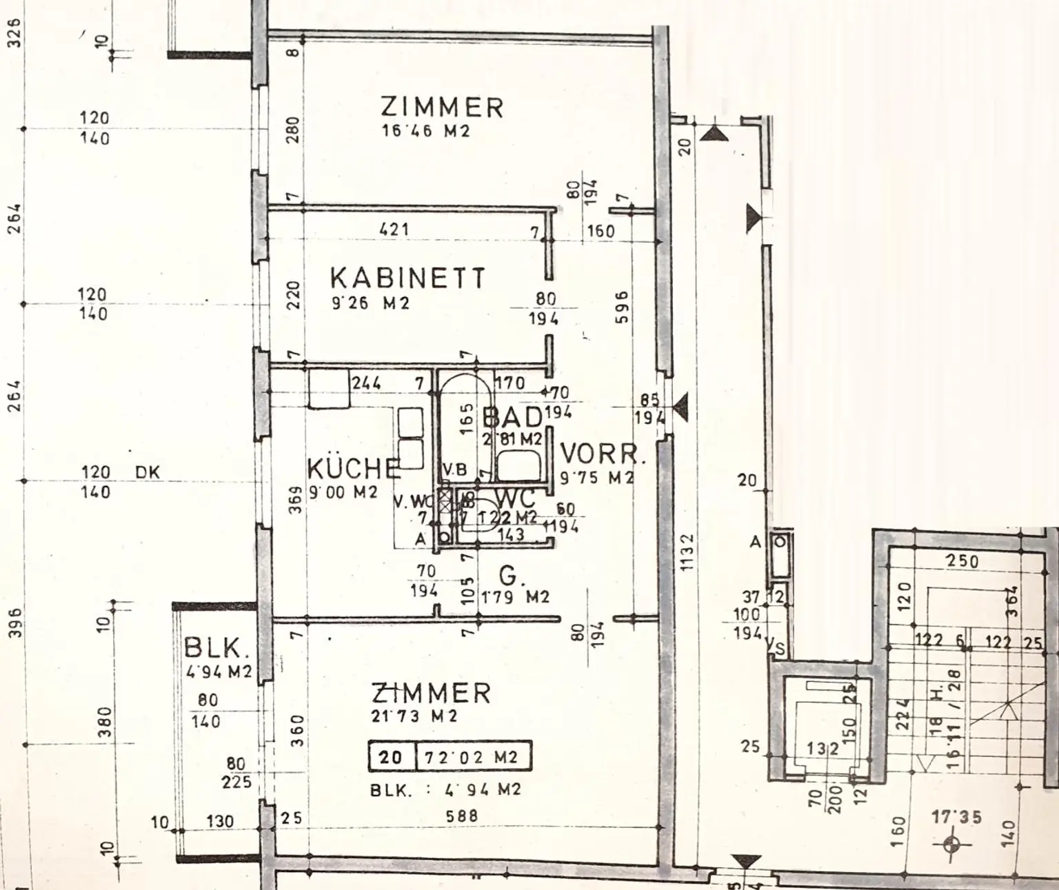 Loggia-Wohnung im 3. Liftstock nahe Millenium City u. Donauinsel