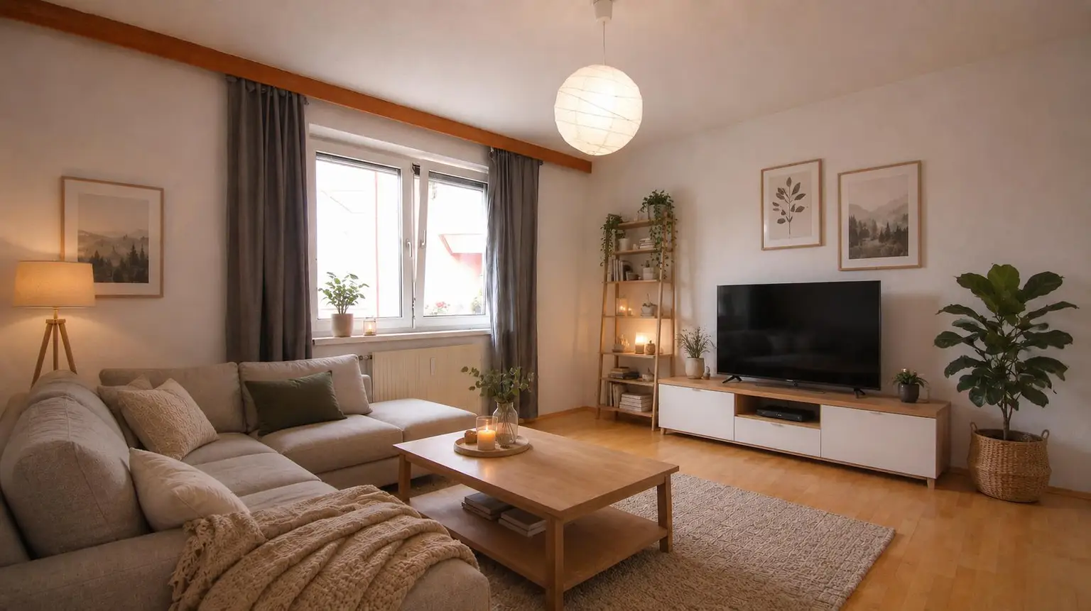 Zimmer 1, Einrichtungsbeispiel