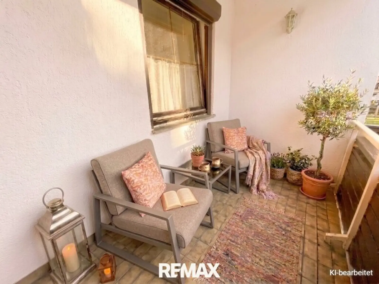 KI-Visualisierung - Balkon