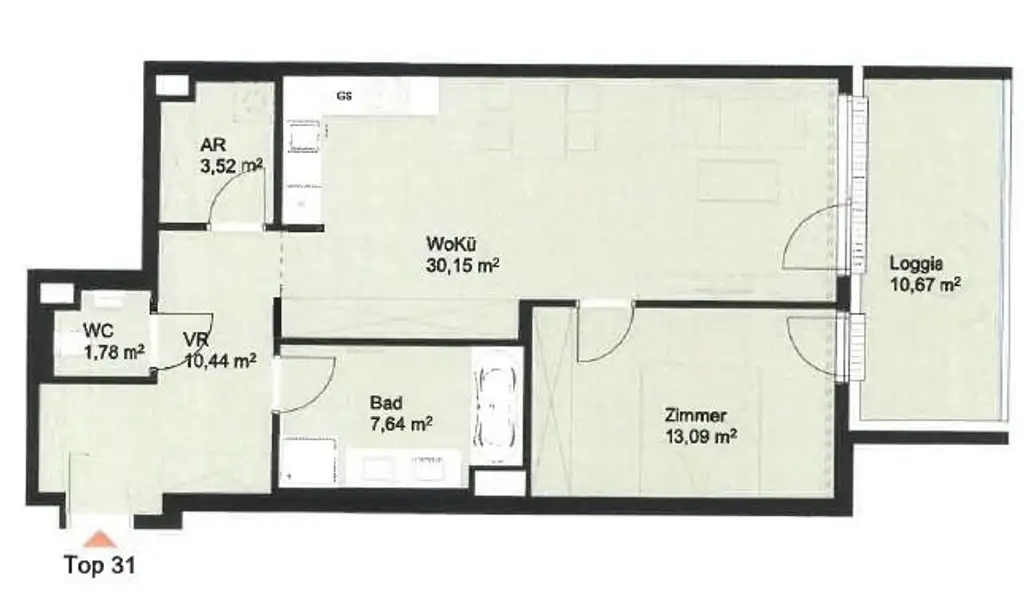 4. OG!!! Zwischen Prater und Augarten! Hochwertige, hofseitig ruhige Neubauwohnung!!!
