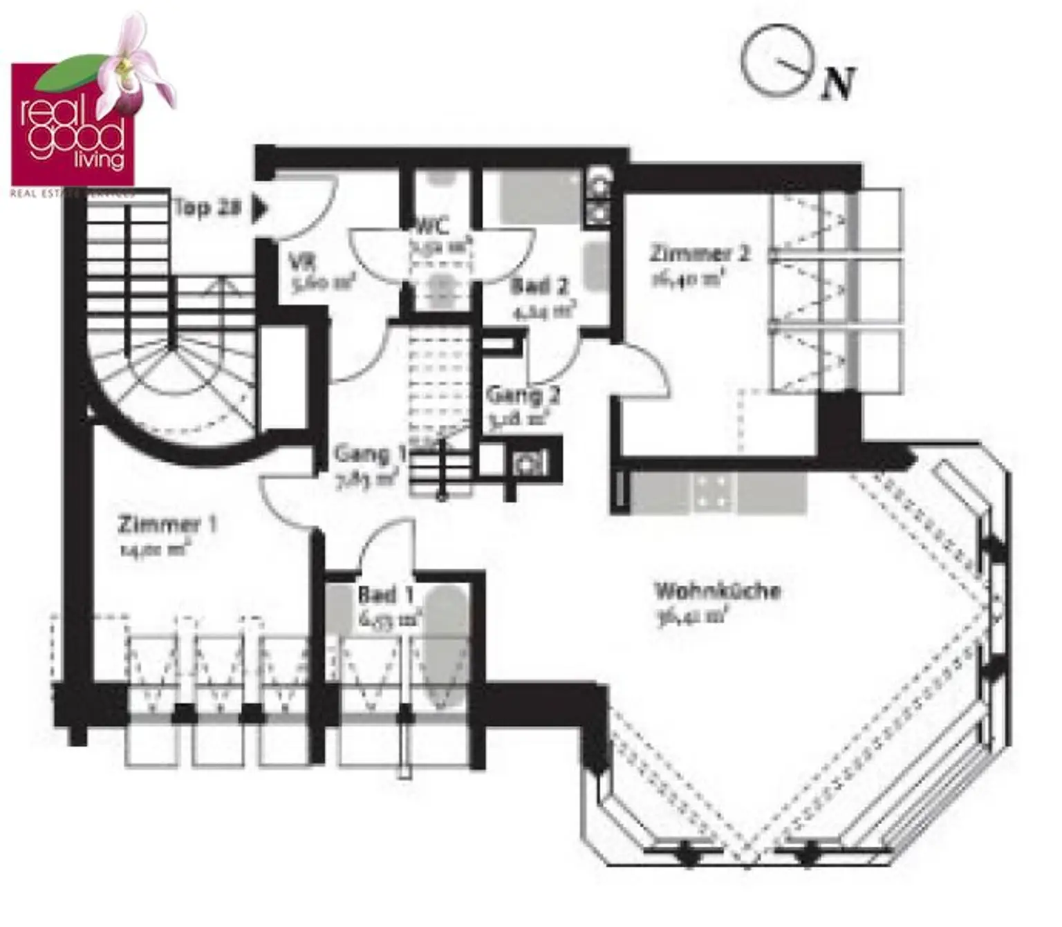 Dachterrassenapartment in einem repräsentativen Gründerzeithaus!