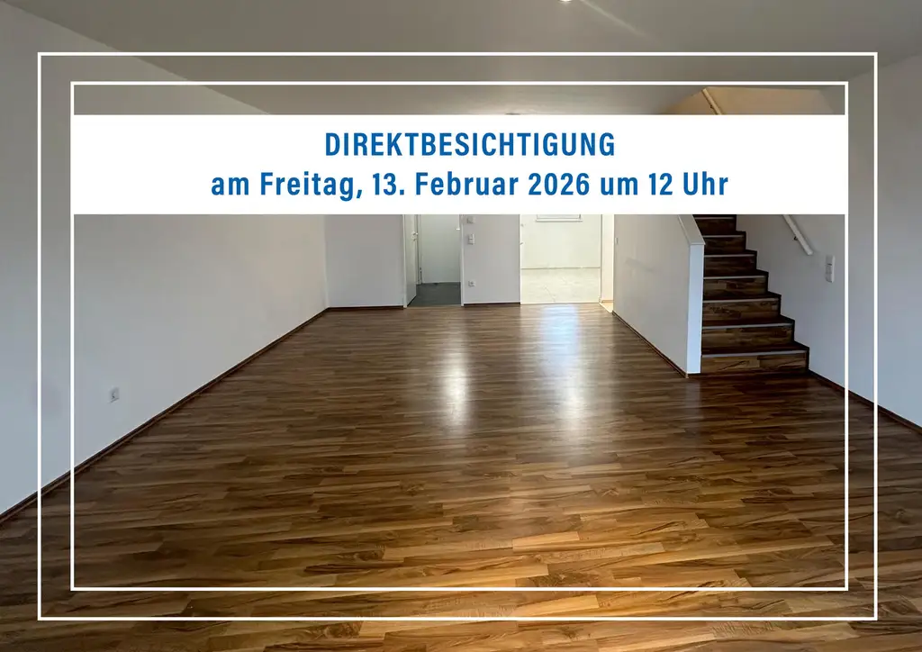 4-Zimmer-Maisonette mit Dachgarten