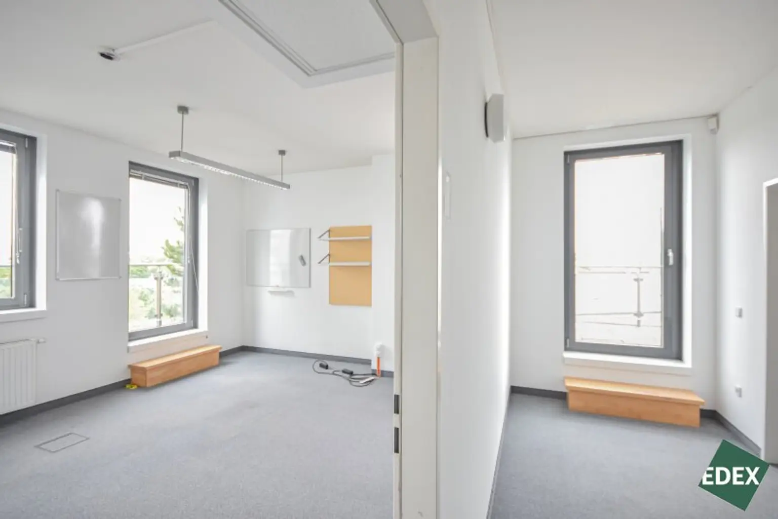 Durchdacht aufgeteilte Bürofläche mit Terrasse und optimaler Anbindung