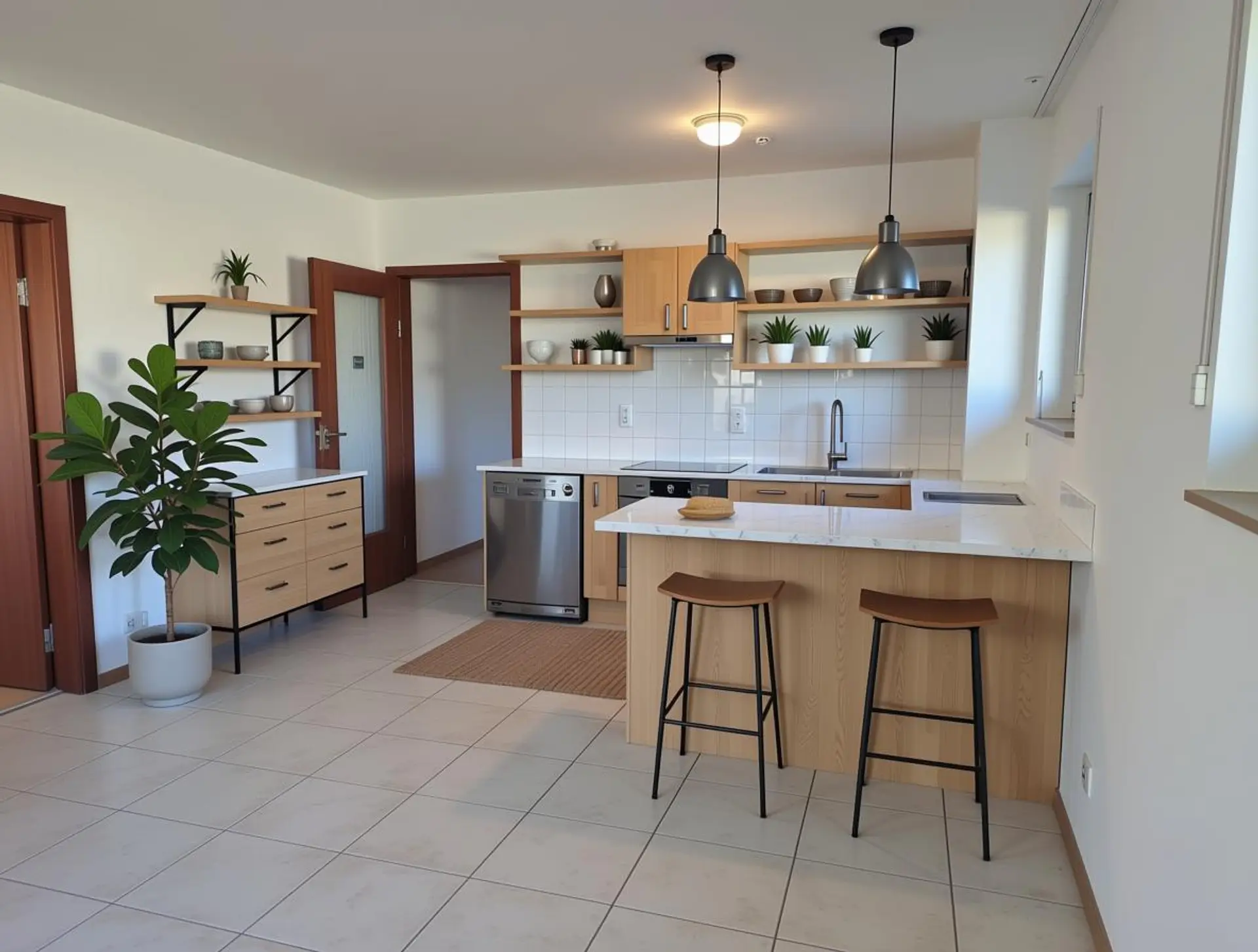 Illustratorisches Einrichtungsbeispiel