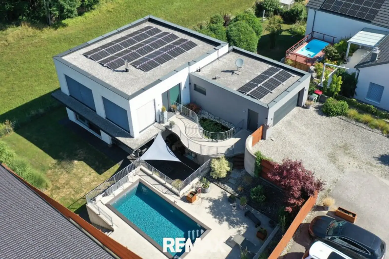 Außenansicht Vogelperspektive