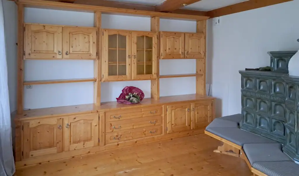 Eine Wohnung mit Garten, zwischen Strobl und Bad Ischl.