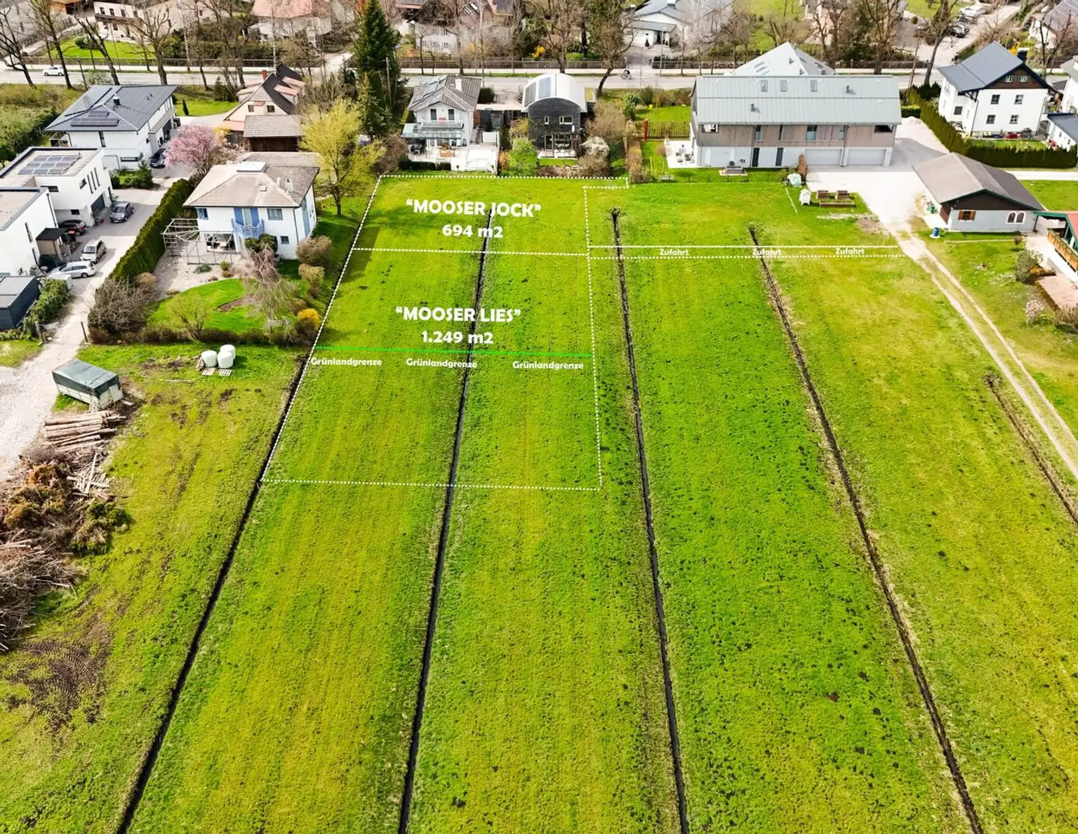 LEOPOLDSKRON | PANORAMAGRUNDSTÜCK AM GRÜNLAND