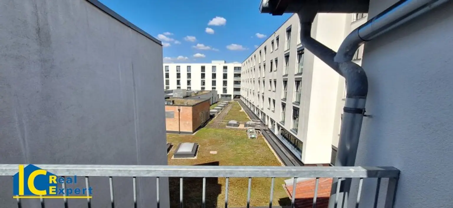 Ausblick vom Balkon