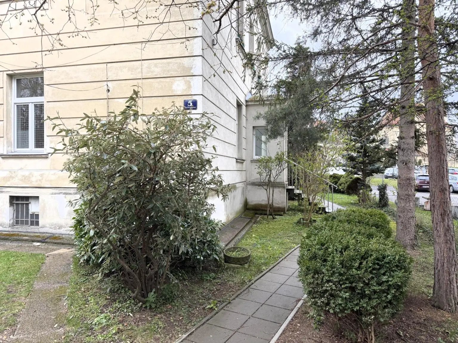 Eingang in den Gemeinschaftsgarten