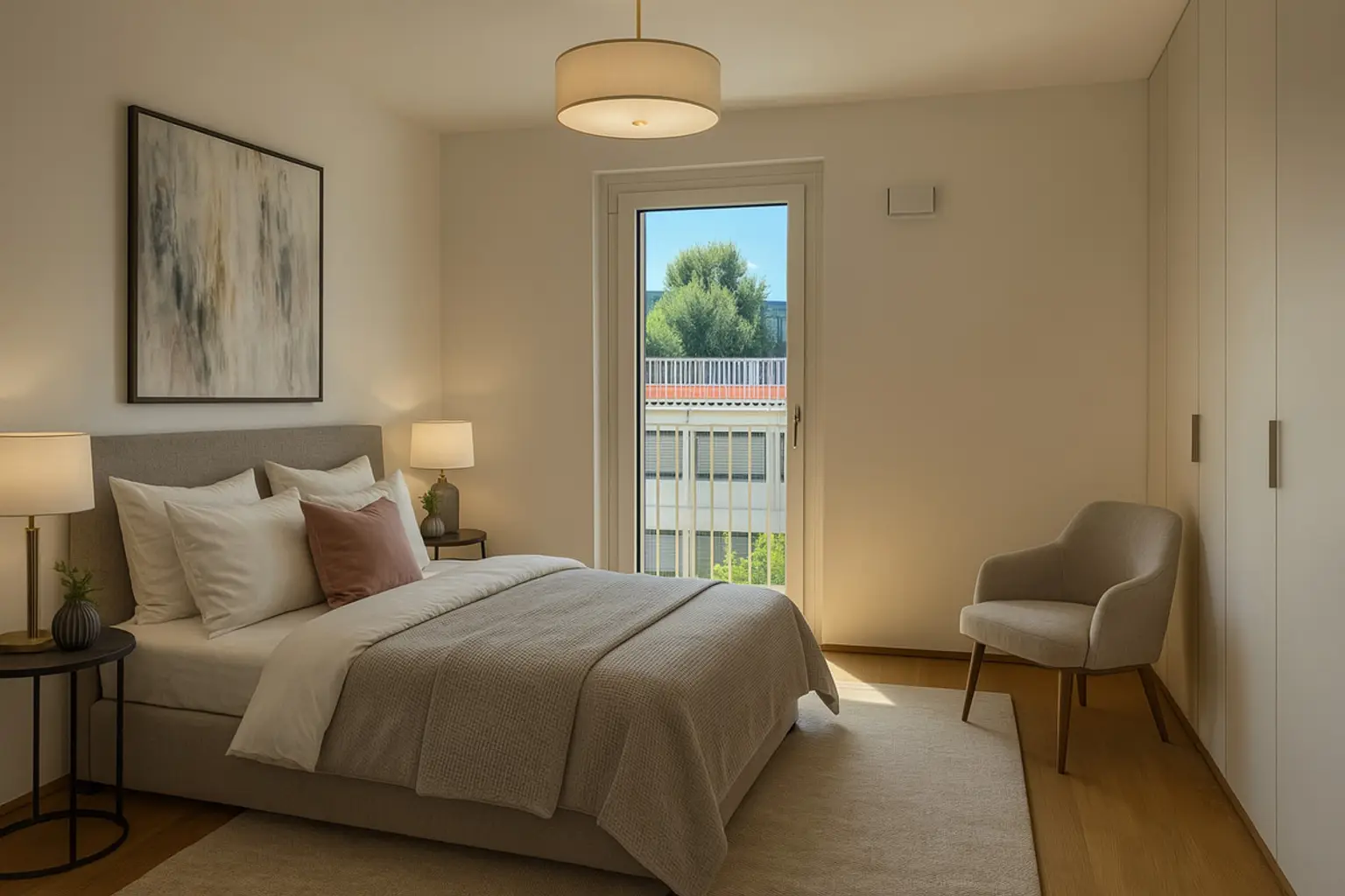 Hirschfeld: U1 Leopoldau - Günstig und hochwertig: 3 Zimmer Wohnung mit Balkon