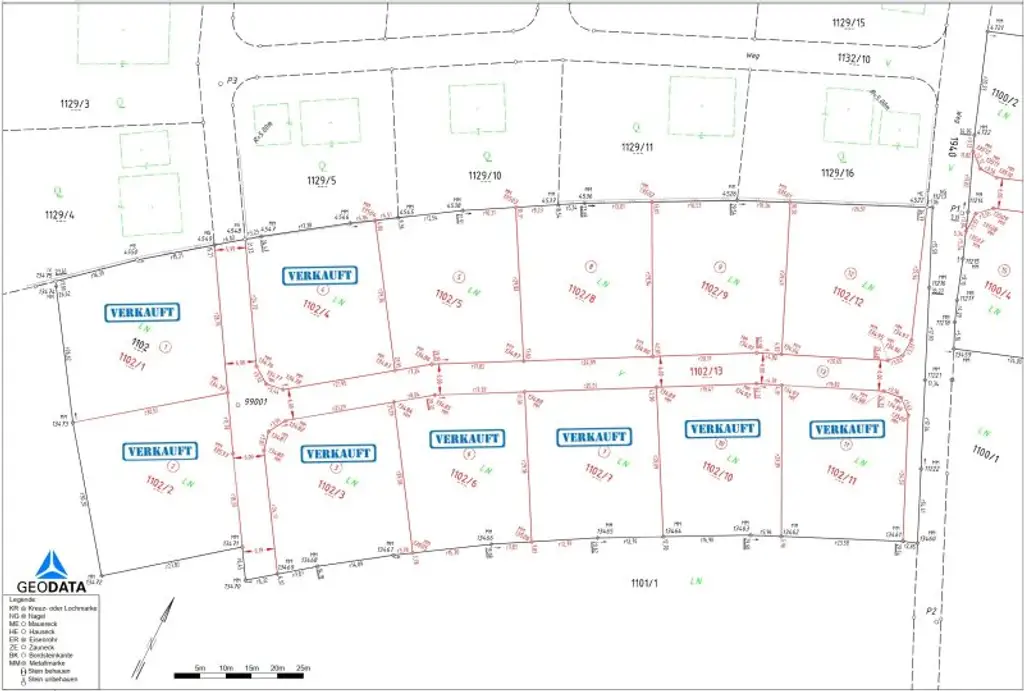 Sonniges Baugrundstück, eben und in ruhiger Lage | Steinerkirchen Frohnhofen | GST-Nr. 1102/5