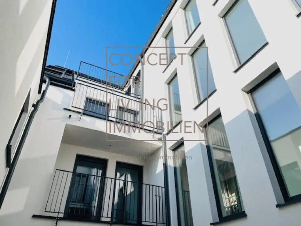 Exklusiv. Trendy. Coole Architektur. 63m2 Dach-Terrassen-Maisonette. Garage. Beziehbar: ab FJ/SO 2026. Erstbezug. Ideale Anlegerwohnung