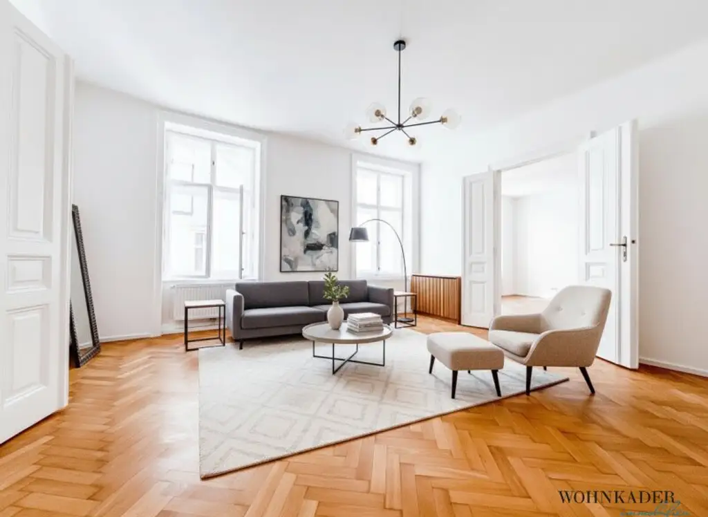 Stilvolle 4-Zimmer-Wohnung im Herzen Wiens – frisch saniert mit Charme