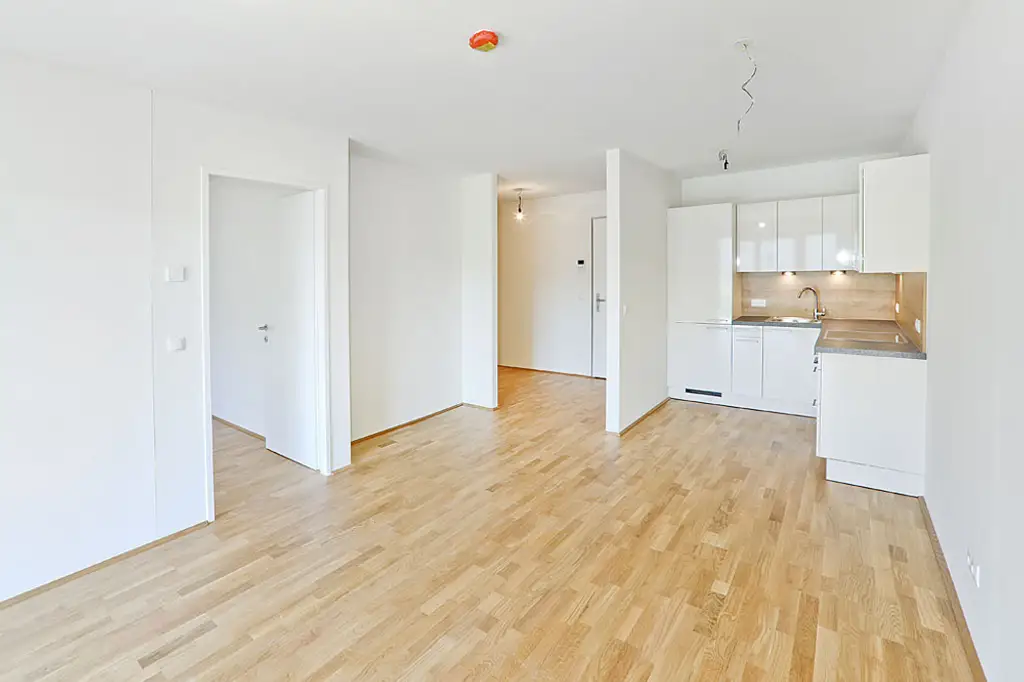 Sonnig & Hell: 2-Zimmer-Neubauwohnung in bester Lage mit Loggia! Optimaler Grundriss!