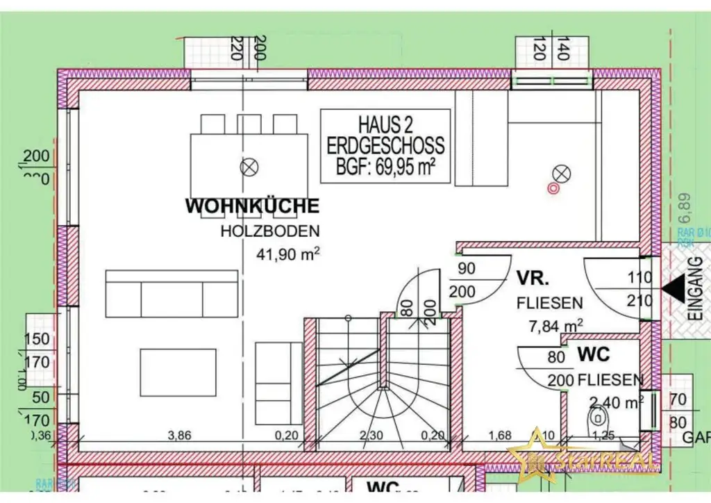 NEUES PROJEKT. WIENERBERGER ZIEGELHAUS MIT 5 ZIMMERN! 135m² WNFL+52m² KELLER! PROVISIONSFREI für den Käufer.