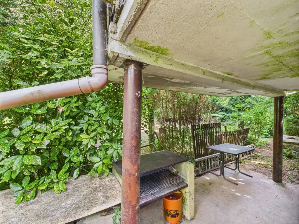 Terrasse mit Grill