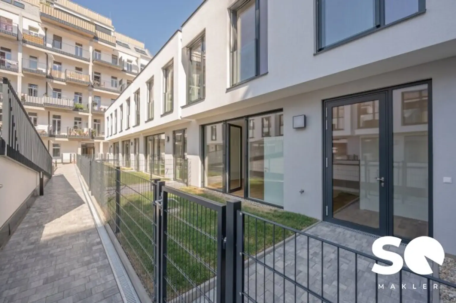 # SQ - TOWNHOUSE NÄHE WALLENSTEINPLATZ/AUGARTEN - 1200 WIEN - ABSOLUTE RUHELAGE - HNr. 8