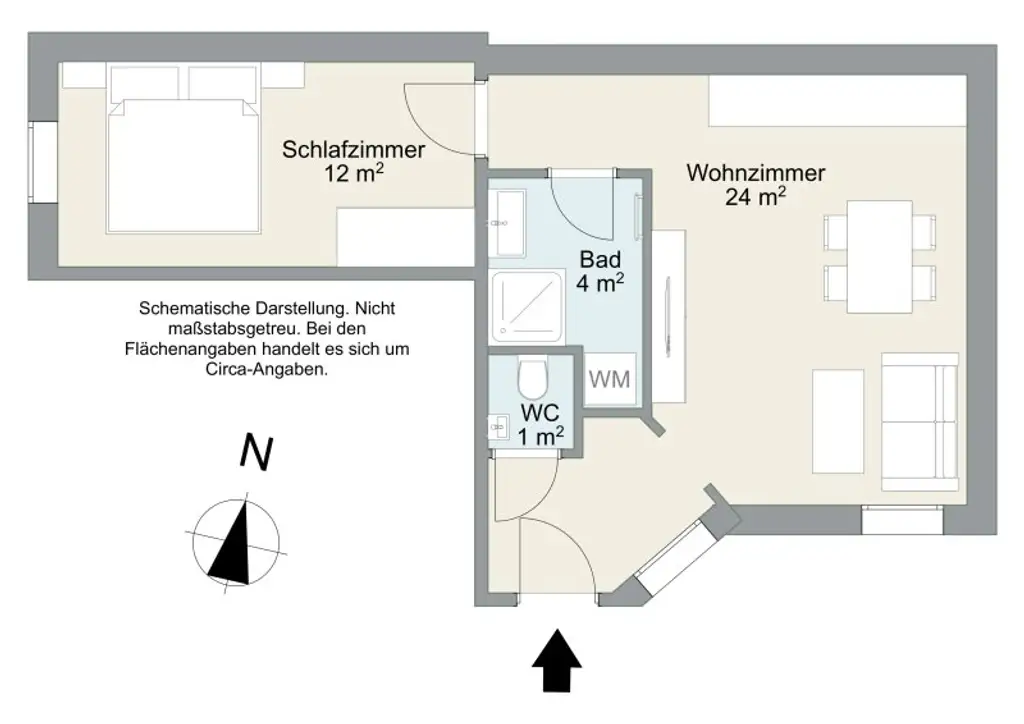 Moderne trifft Klassik | ERSTBEZUG | ruhige, charmante 2-Zimmer-Wohnung nahe Bahnhof Penzing