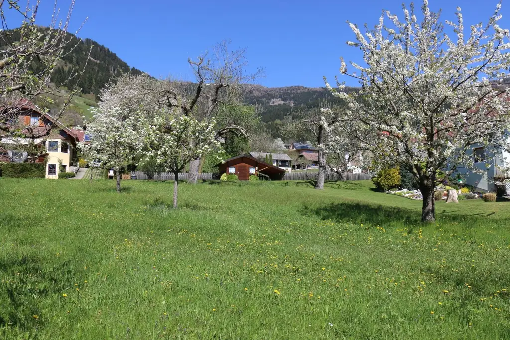 Idyllisches Baugrundstück in Obermillstatt – Wohnen, wo andere Urlaub machen