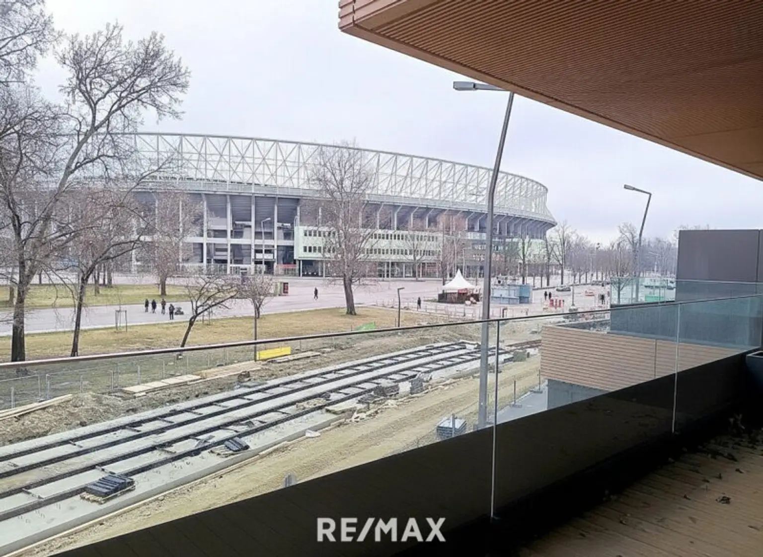 Ausblick Richtung Stadion
