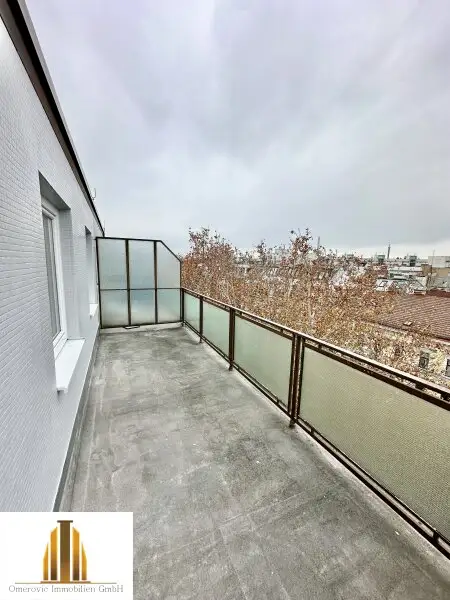 City-Blick! Dachterrassen-Singlewohnung mit Top-Aussicht! Nächst Prater-City
