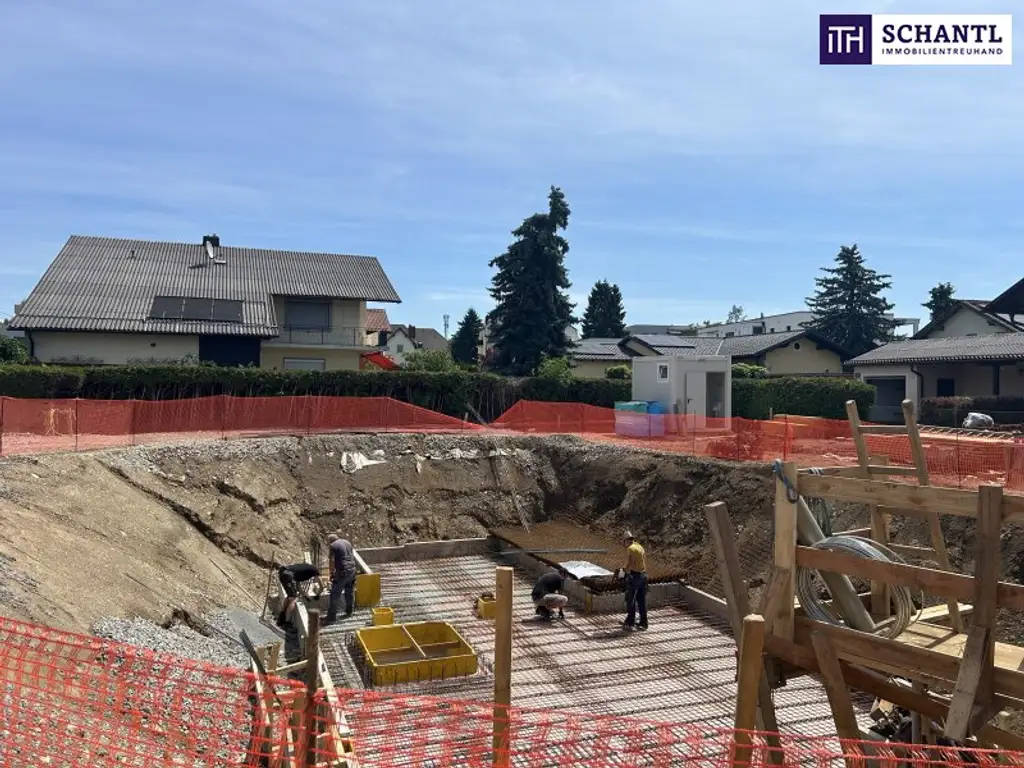 Coole moderne Familienwohnung mit Blick ins Grüne in einer ruhigen Sackstraße gelegen - 8041 Graz - PROJEKTÜBERGABE SOMMER 2027! PROVISIONSFREI!