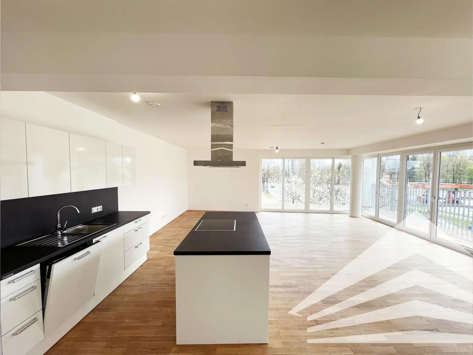 Küche inkl. Wohn-/Essbereich