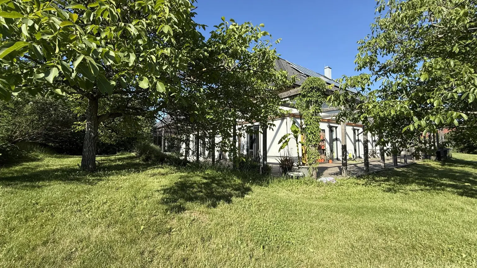 Garten West Süd Ansicht