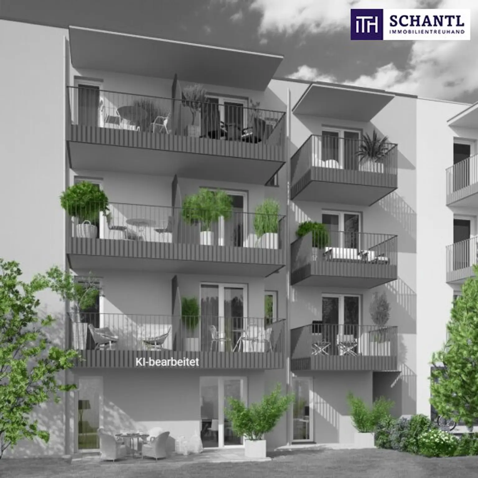 Wohnen über den Dächern von Graz mit gigantischer Außenfläche in einem schönen Grazer Stadtteil - provisionsfrei!