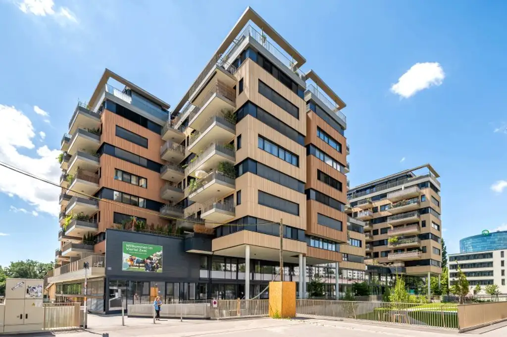 Exklusives Terrassenapartment mit Tiefgaragenplatz im Korso beim Prater !