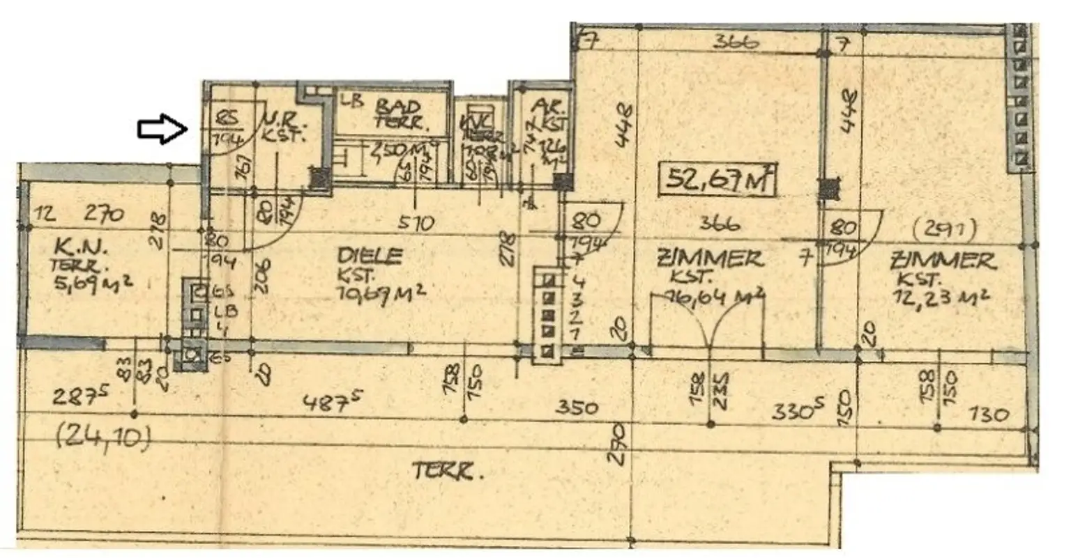 RAUMWUNDER - 3 Zimmer plus 35m² Dachterrasse