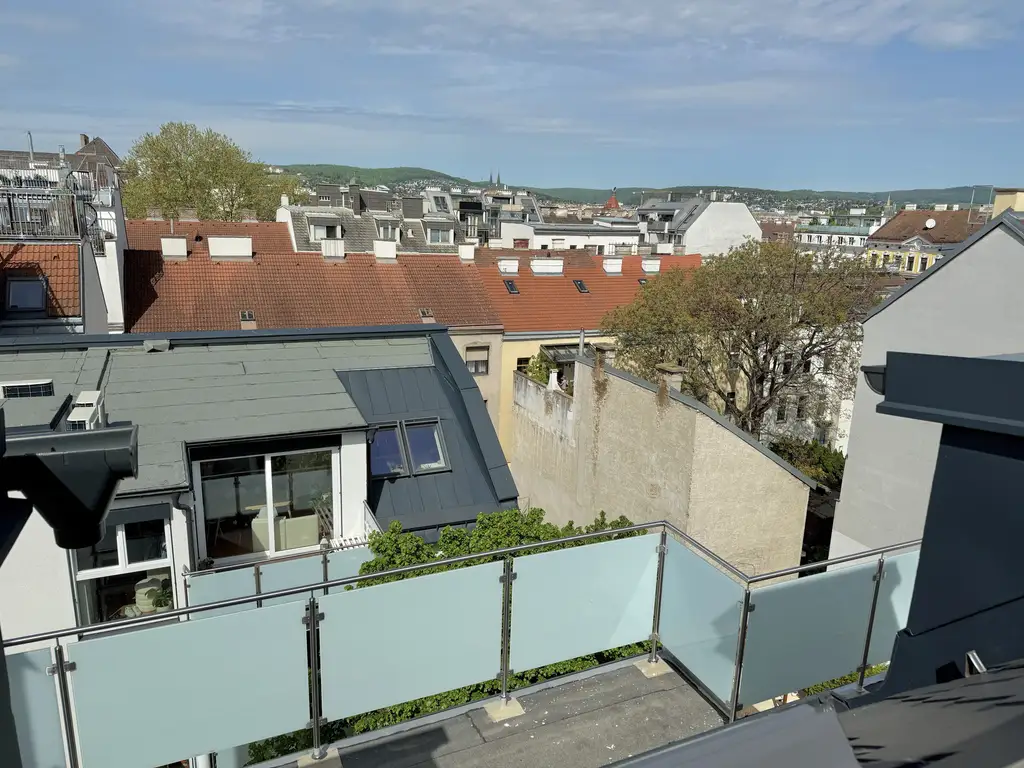 Erstbezug & in Fertigstellung: Exklusive Penthouse DG - Wohnung inkl. Weitsicht, keinen direkten Gegenüber, Luftwärmepumpe inkl. Kühlung!