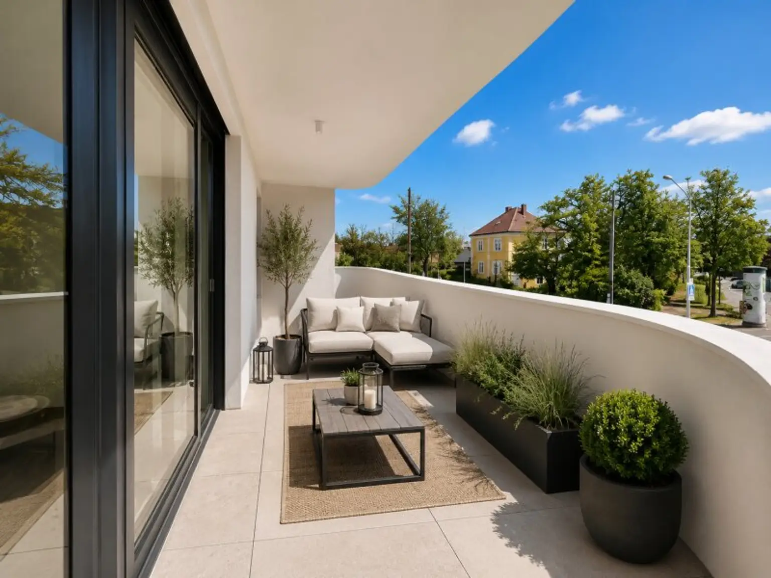Visualisierung Balkon
